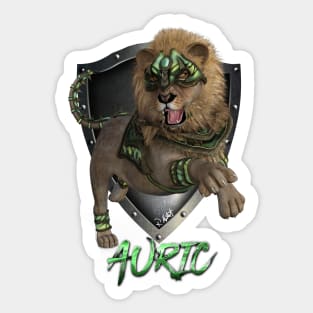 Battle Cat Auric Sticker